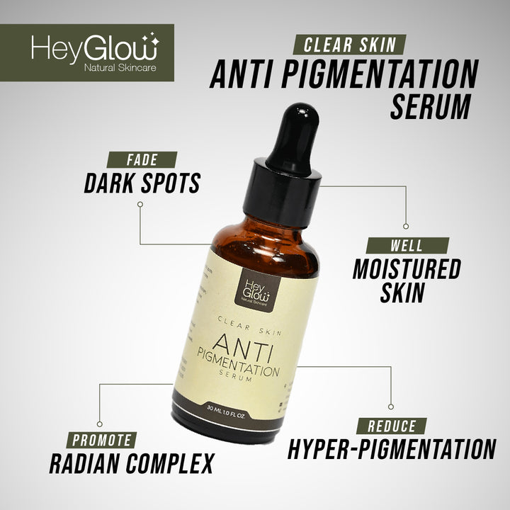 anti pigmentation serum for fade dark spots, radian complex, reduce hyper pigmenation,