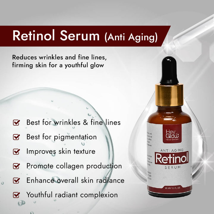 Best Rated Retinol Serum For anti wrinkles & Anti aging serum,